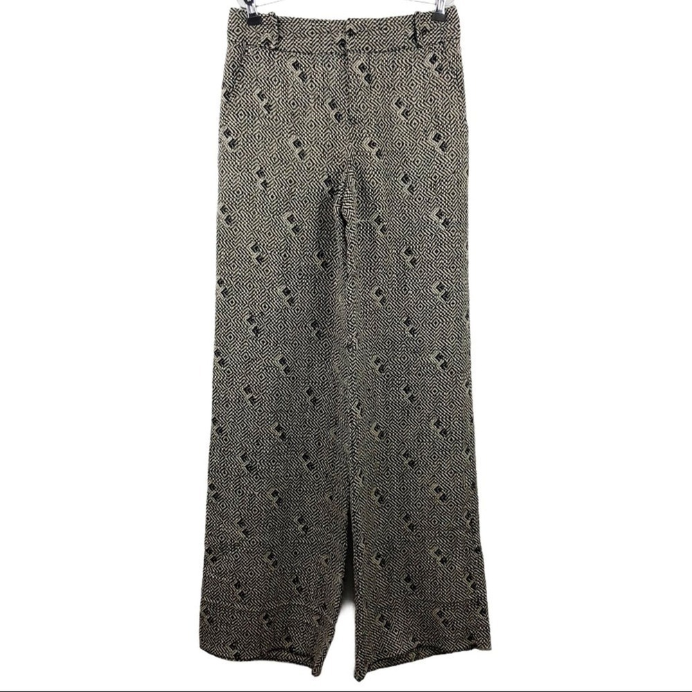 NWT Rachel Roy Aponi Relaxed Fit Wool Wide Legs Boyfriend Trouser Pants Size  2